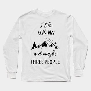 Mountains Hiking Long Sleeve T-Shirt